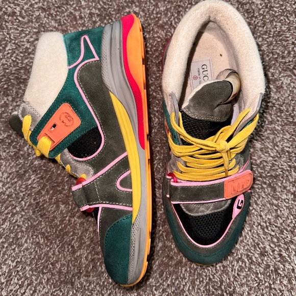 Gucci Ultraspace MidTop Mens Athletic Sneakers - Picture 3 of 4